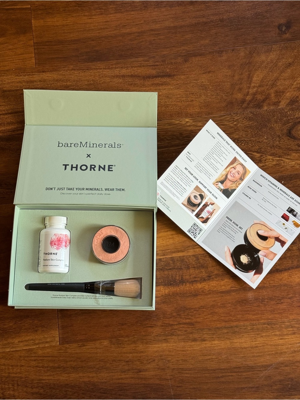 BARE MINERALS & THORNE PRODUCTS • ALL NEW CHECK PHOTOS CAREFULLY